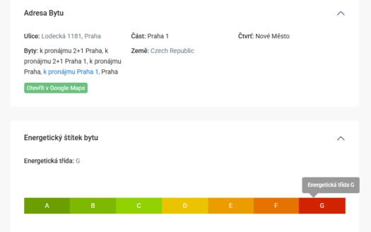 PENB bytu v inzerátu