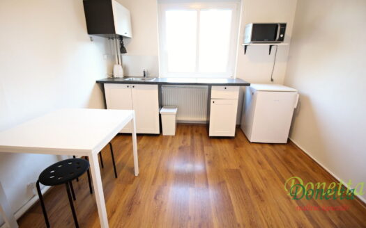 Pronájem bytu 1+kk, 17 m² – Praha, Lhotka, ulice Sulická