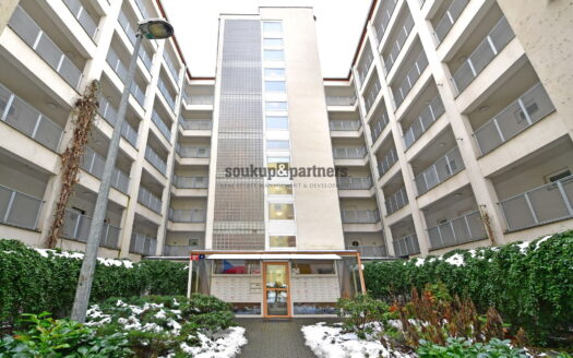 Pronájem bytu 1+kk, 43 m² – Praha, Stodůlky, ulice Wiedermannova