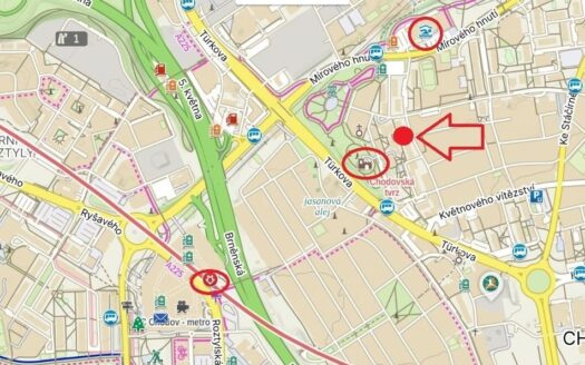 Prodej bytu 3+1, 81 m² – Praha, Chodov, ulice Benkova