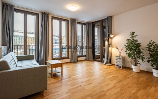 Prodej bytu 2+kk, 57 m² – Praha, Smíchov, ulice Toyen