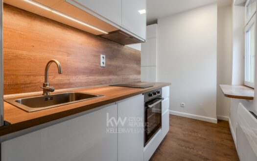 Pronájem bytu 1+1, 34 m² – Praha, Veleslavín, ulice Veleslavínská