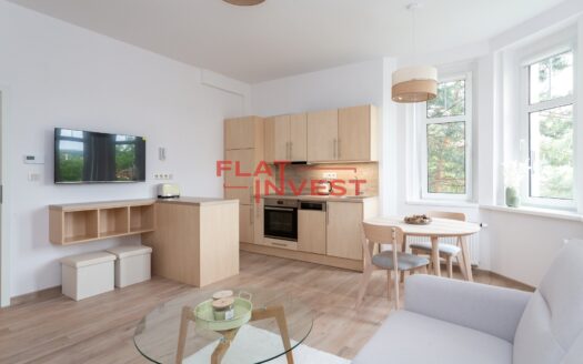 Pronájem bytu 2+kk, 41 m² – Praha, Smíchov, ulice Na Václavce