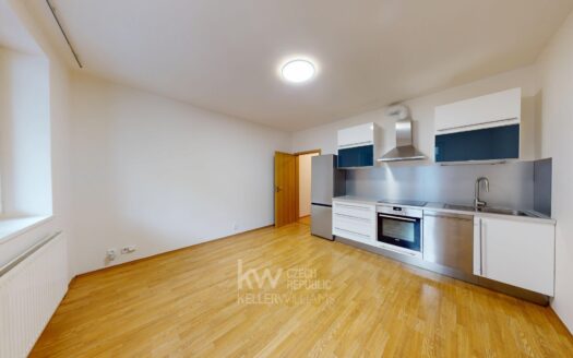 Pronájem bytu 1+kk, 27 m² – Praha, Kyje, ulice Pelušková