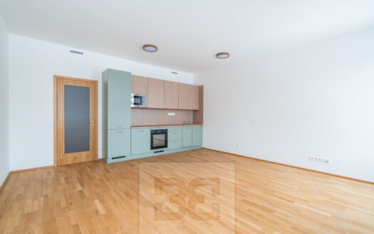Pronájem bytu 1+kk, 42 m² – Praha, Smíchov, ulice Toyen