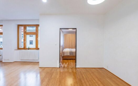 Pronájem bytu 2+kk, 52 m² – Praha, Žižkov, ulice Žerotínova