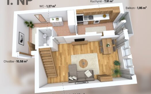 Prodej bytu 3+kk, 79 m² – Praha, Vršovice, ulice Bulharská