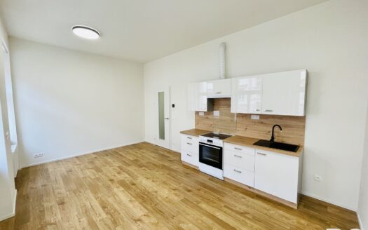 Pronájem bytu 1+kk, 31 m² – Praha, Smíchov, ulice Svornosti