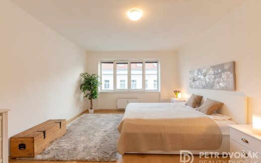 Pronájem bytu 3+kk, 98 m² – Praha, Vinohrady, ulice Uruguayská