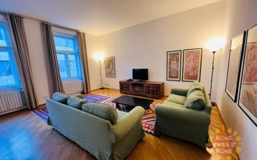 Pronájem bytu 3+1, 104 m² – Praha, Nové Město, ulice Odborů