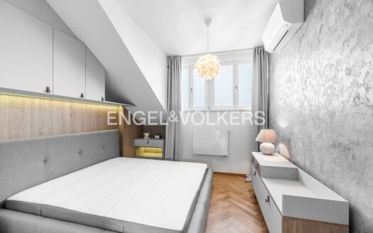 Pronájem bytu 3+kk, 101 m² – Praha, Holešovice, ulice Heřmanova