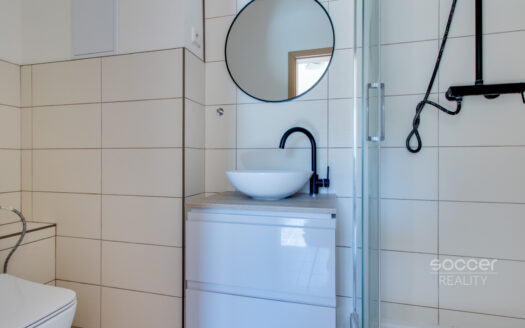 Pronájem bytu 1+1, 37 m² – Praha, Horní Počernice, ulice Dandova