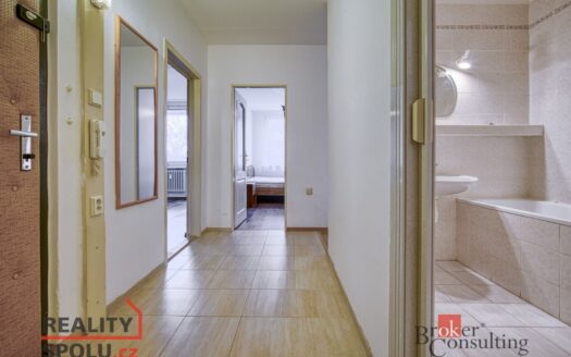 Pronájem bytu 3+1, 63 m² – Praha, Braník, ulice Psohlavců