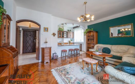 Pronájem bytu 3+kk, 70 m² – Praha, Vršovice, ulice Vršovická