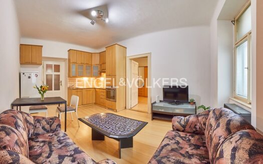 Pronájem bytu 2+kk, 44 m² – Praha, Vinohrady, ulice Rejskova