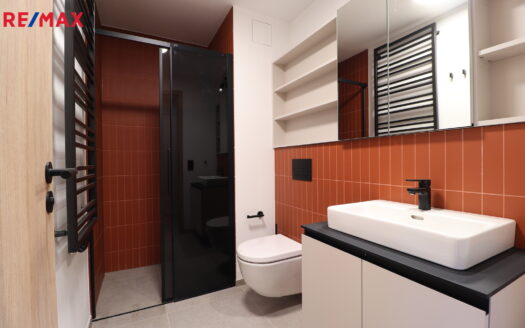 Pronájem bytu 1+kk, 34 m² – Praha, Košíře, ulice Musílkova