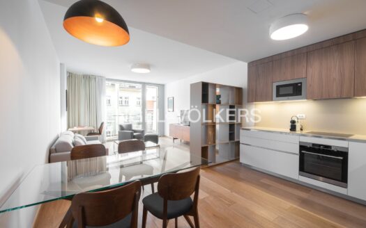 Pronájem bytu 2+kk, 78 m² – Praha, Smíchov, ulice Holečkova