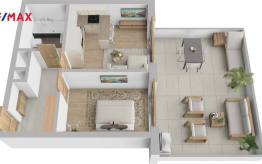 Prodej bytu 2+kk, 43 m² – Praha, Prosek, ulice Čakovická