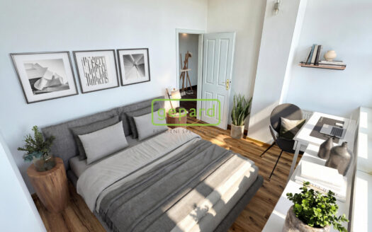 Pronájem bytu 3+kk, 56 m² – Praha, Žižkov, ulice Vlkova