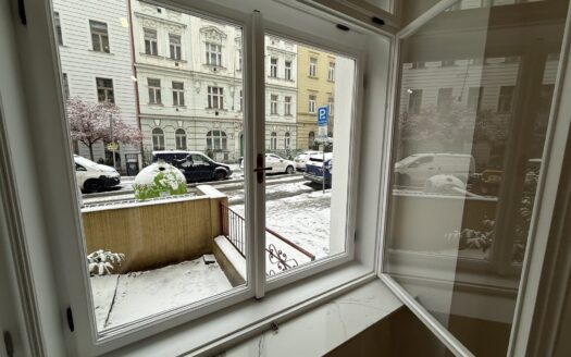 Prodej bytu 1+1, 45 m² – Praha, Bubeneč, ulice Šmeralova