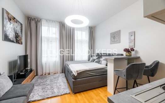 Pronájem bytu 1+kk, 30 m² – Praha, Nové Město, ulice Příčná