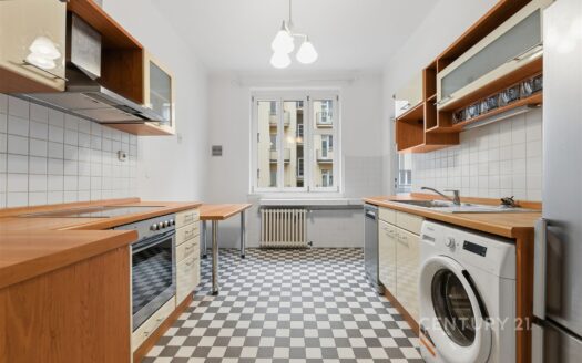 Pronájem bytu 4+1, 93 m² – Praha, Nové Město, ulice Lannova