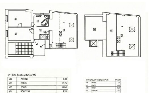 Prodej bytu 4+kk, 112 m² – Praha, Smíchov, ulice Svornosti