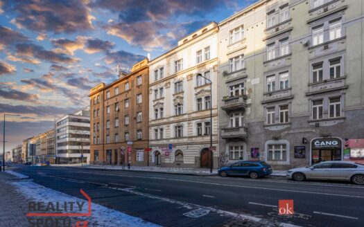 Prodej bytu 2+kk, 40 m² – Praha, Žižkov, ulice Hartigova