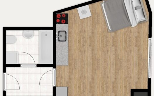 Prodej bytu 1+kk, 32 m² – Praha, Záběhlice, ulice Ve slatinách 3243