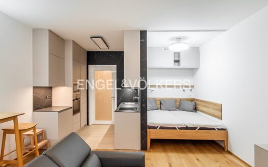 Pronájem bytu 1+kk, 36 m² – Praha, Bubeneč, ulice Vítězné náměstí
