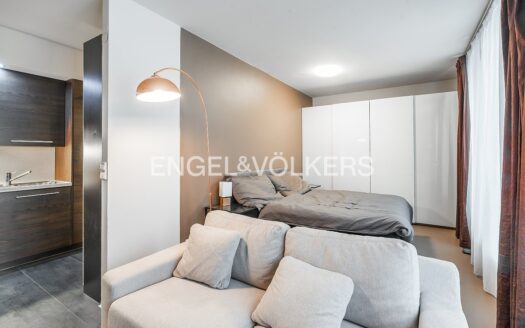Pronájem bytu 1+kk, 35 m² – Praha, Bubeneč, ulice Mlýnská
