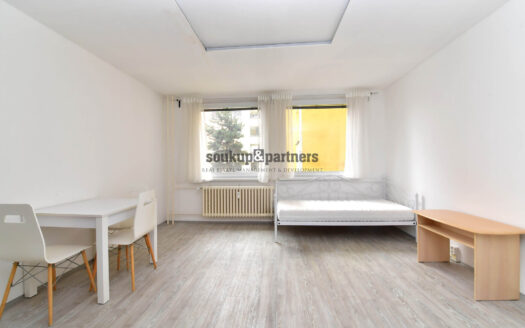 Prodej bytu 1+kk, 29 m² – Praha, Hlubočepy, ulice Pivcova