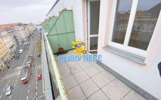 Pronájem bytu 1+kk, 30 m² – Praha, Žižkov, ulice Baranova