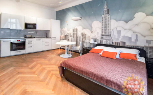 Byt 1+kk, 30 m² – Praha, Nové Město, ulice Hálkova 1669 k pronájmu | REALT