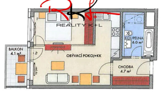 Prodej bytu 2+kk, 41 m² – Praha, Dolní Měcholupy, ulice Honzíkova