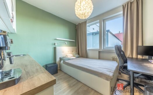 Prodej bytu 1+kk, 17 m² – Praha, Jinonice, ulice Peroutkova 531