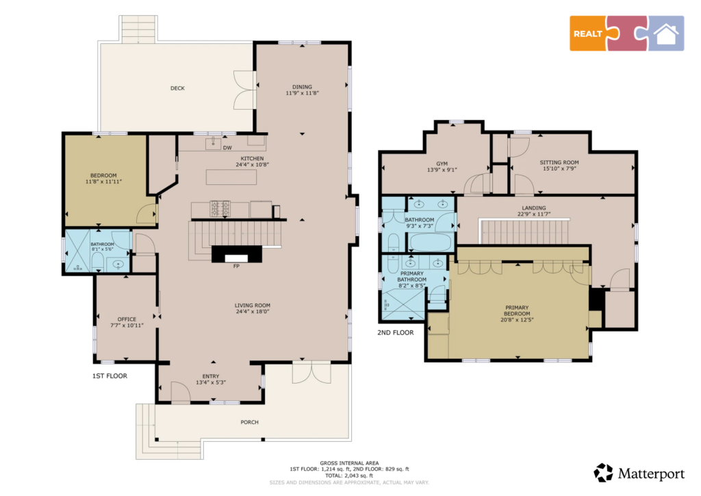 Matterport Dispozice REALT