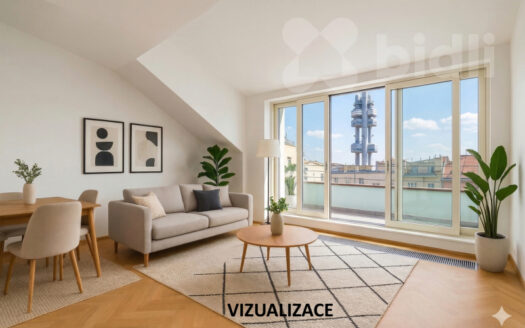 Prodej bytu 2+kk, 63 m² – Praha, Žižkov, ulice Bořivojova 825